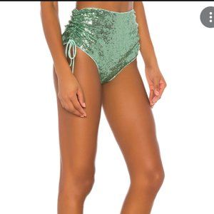 for love and lemons mint sequin bikini bottoms